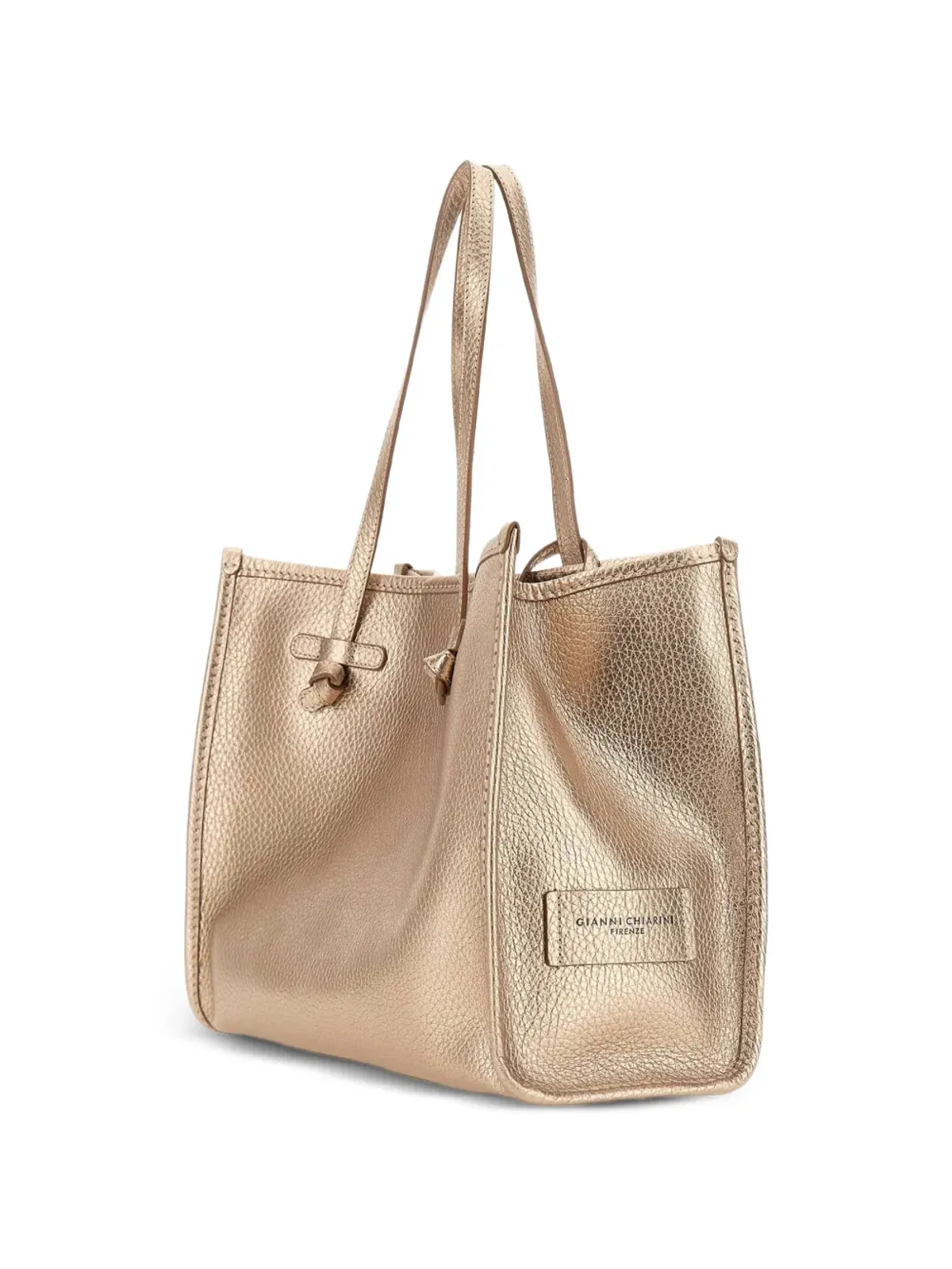 GIANNI CHIARINI マルチェラ グレインドレザー ショルダーバッグ - 画像3