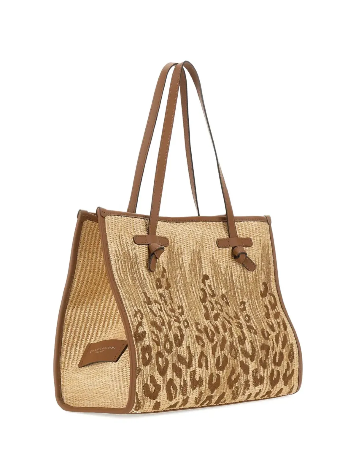 GIANNI CHIARINI ヒョウ柄ショルダーバッグ - 画像3