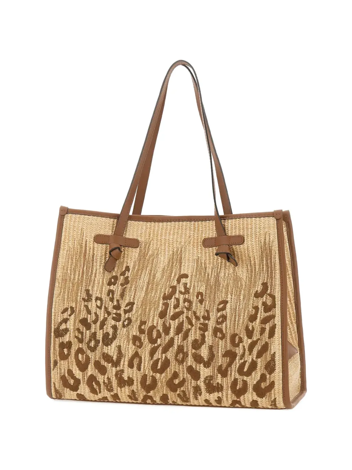 GIANNI CHIARINI ヒョウ柄ショルダーバッグ - 画像4