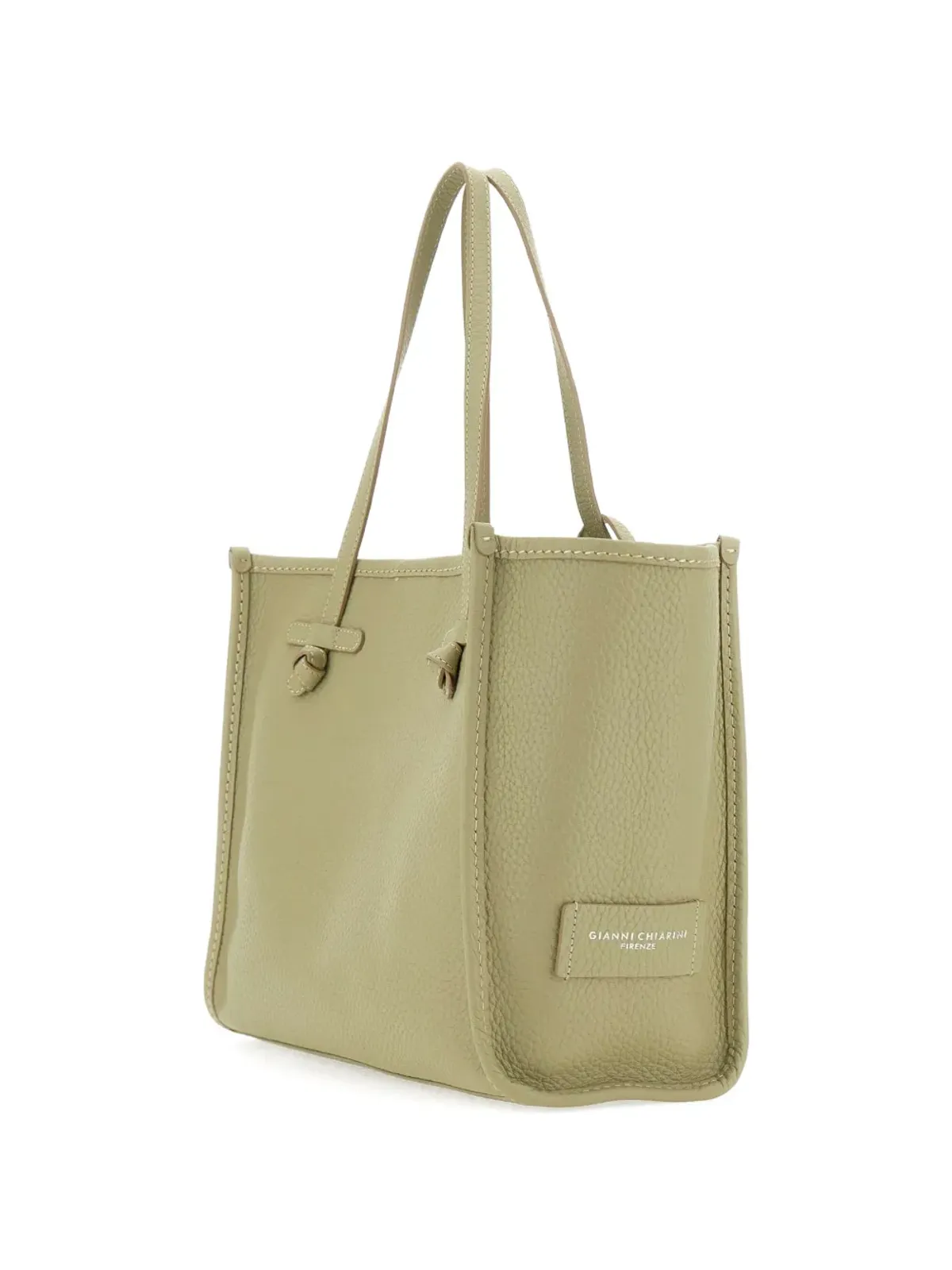 MARCELLA CLUB Marcella レザーハンドル トートバッグ - 画像5
