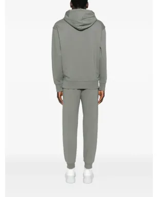 BOSS elasticated-cuffs tracksuit - Grey - サムネイル3