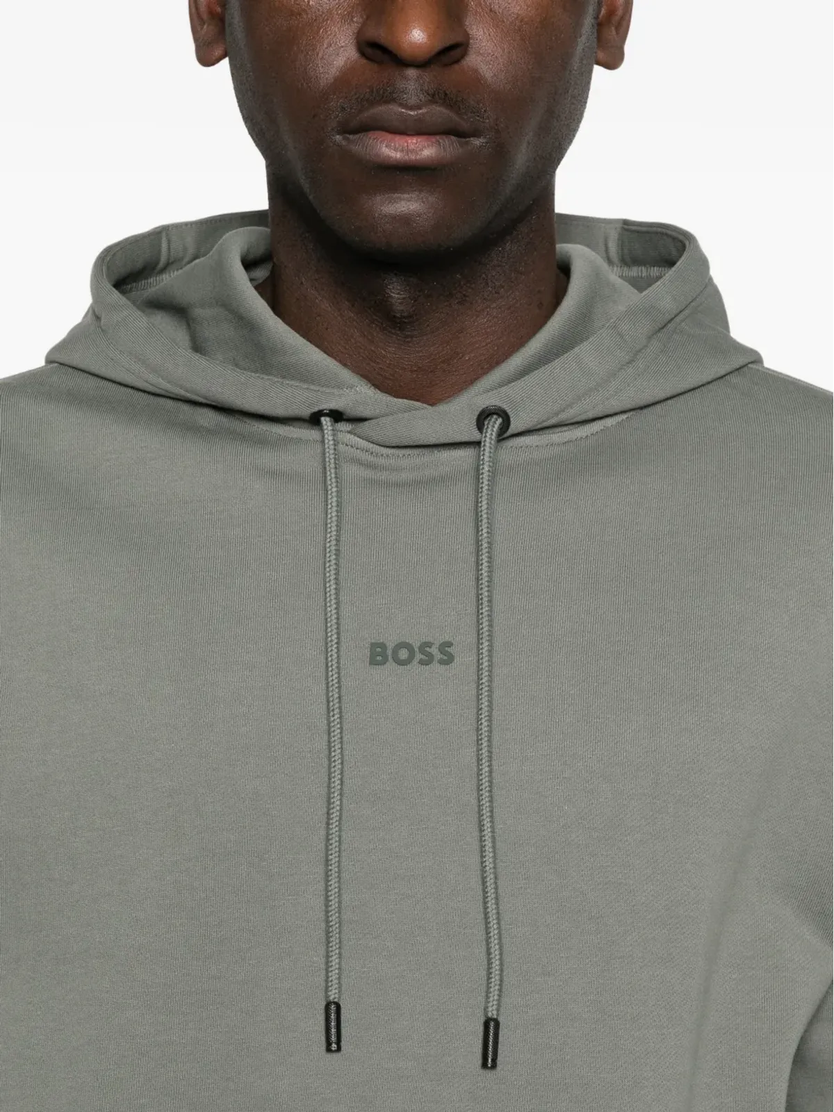 BOSS elasticated-cuffs tracksuit - Grey - 画像4