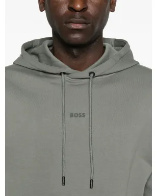 BOSS elasticated-cuffs tracksuit - Grey - サムネイル4