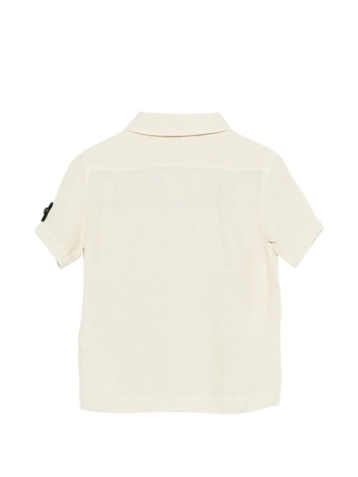 Stone Island Junior チェストポケット付き半袖シャツ - 画像2