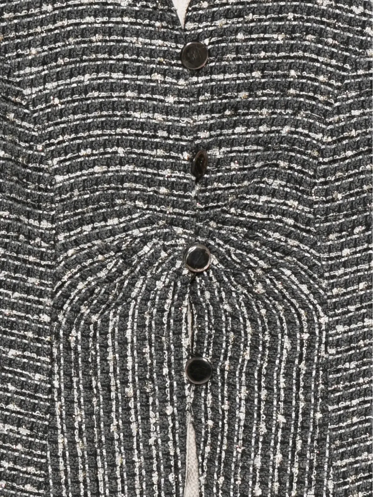 Giorgio Armani Pre-Owned ビンテージ 1990年代 ボタン付きジャケット グレー - 画像3
