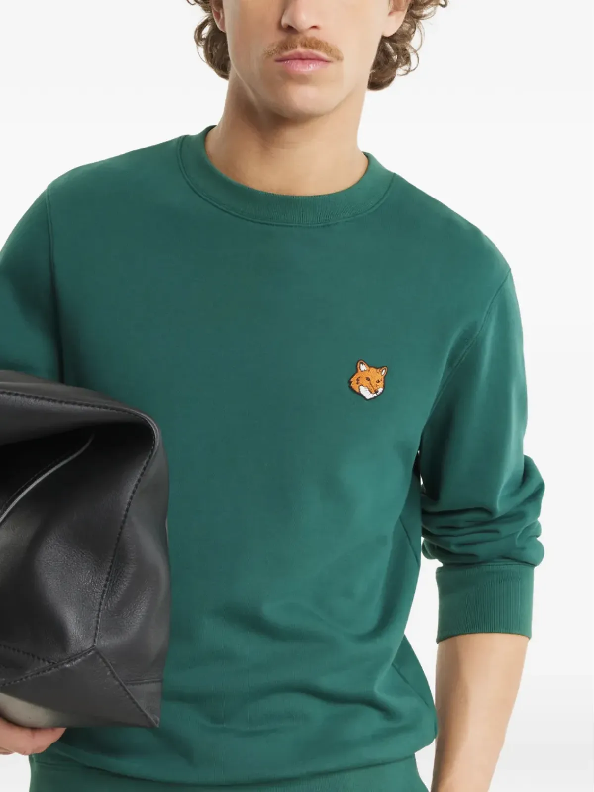 Maison Kitsuné フォックスヘッド スウェットシャツ - 画像4
