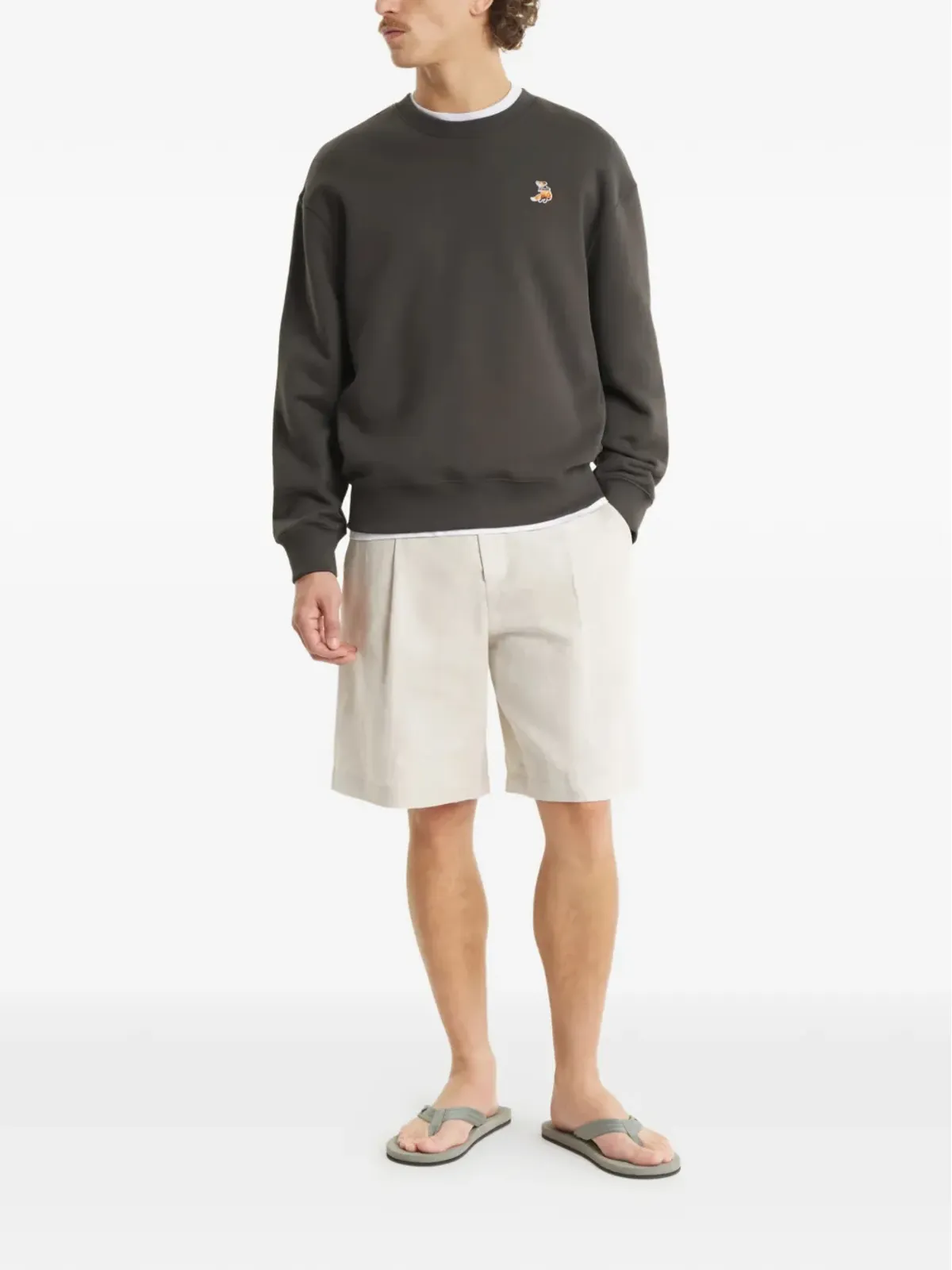 Maison Kitsuné ドリーミング・フォックス スウェットシャツ - 画像2