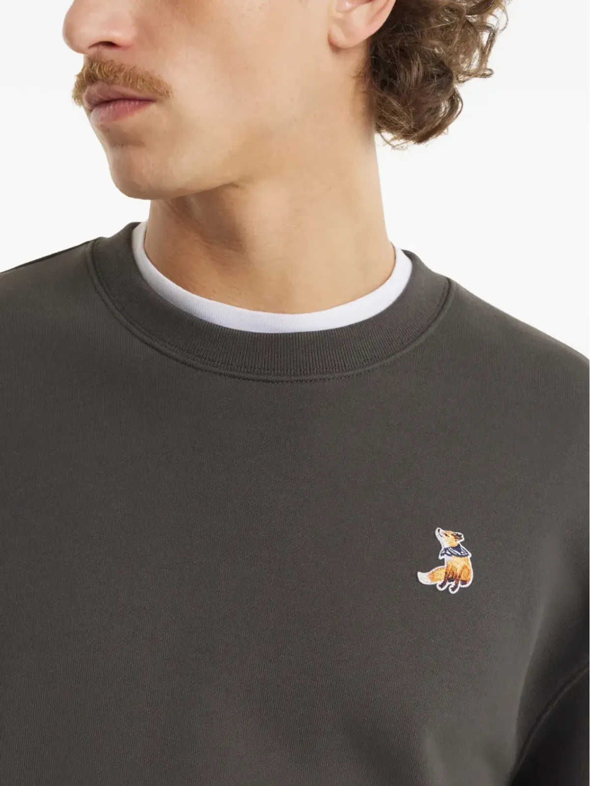 Maison Kitsuné ドリーミング・フォックス スウェットシャツ - 画像4