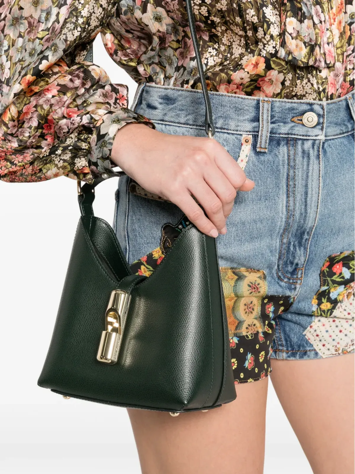 Furla アイリデ トップハンドル クロスボディバッグ - 画像2