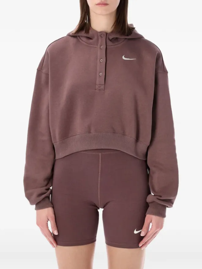 Nike Nike Phoenix ロゴ刺繍フーディ ピンクの商品画像