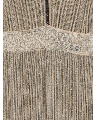Missoni Pre-Owned Vネック ミディ丈ドレス - サムネイル3