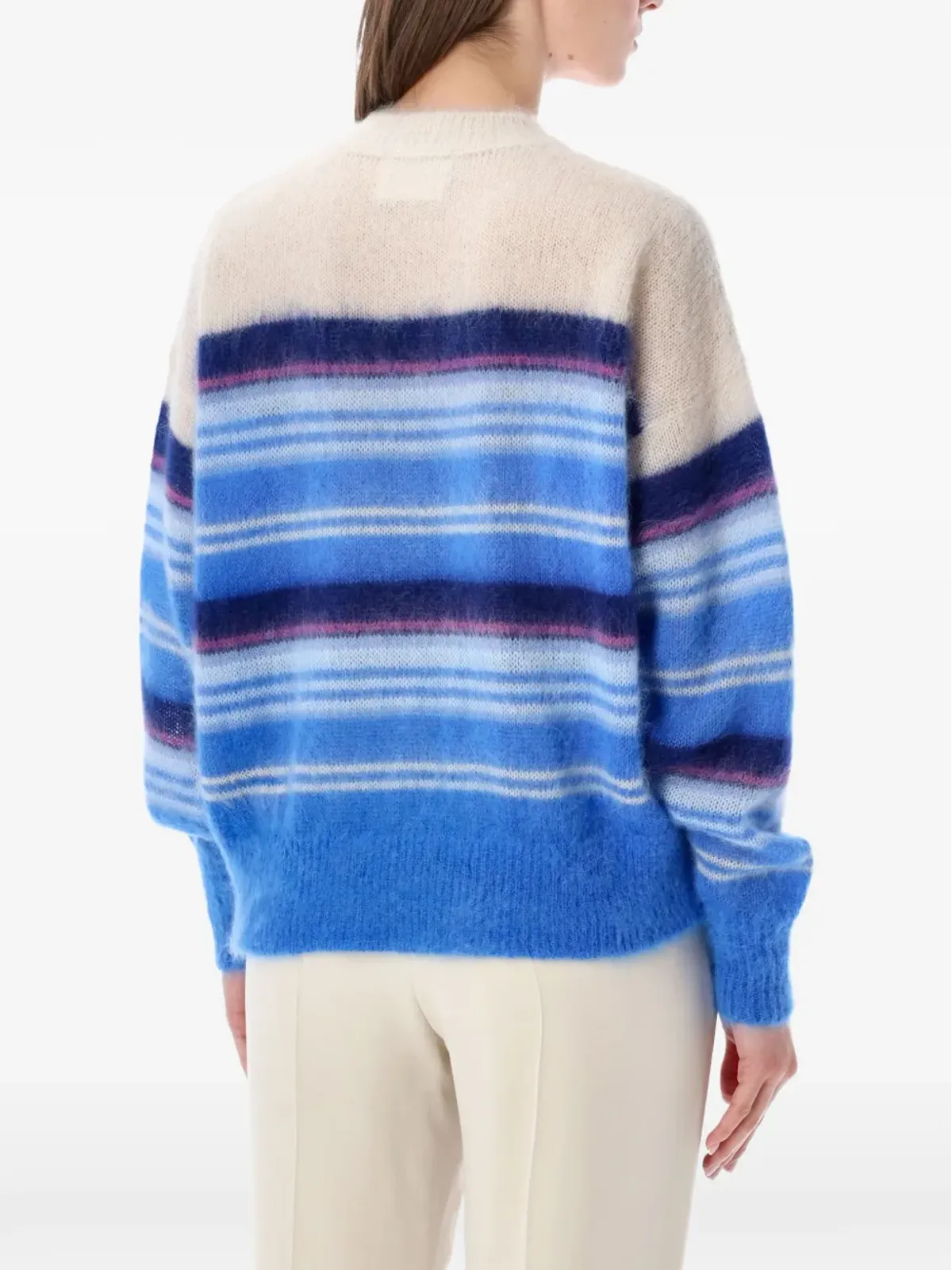 MARANT ÉTOILE ストライプ柄セーター - 画像2