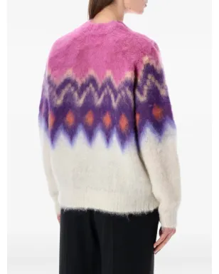MARANT ÉTOILE ダイヤモンド柄セーター - サムネイル2