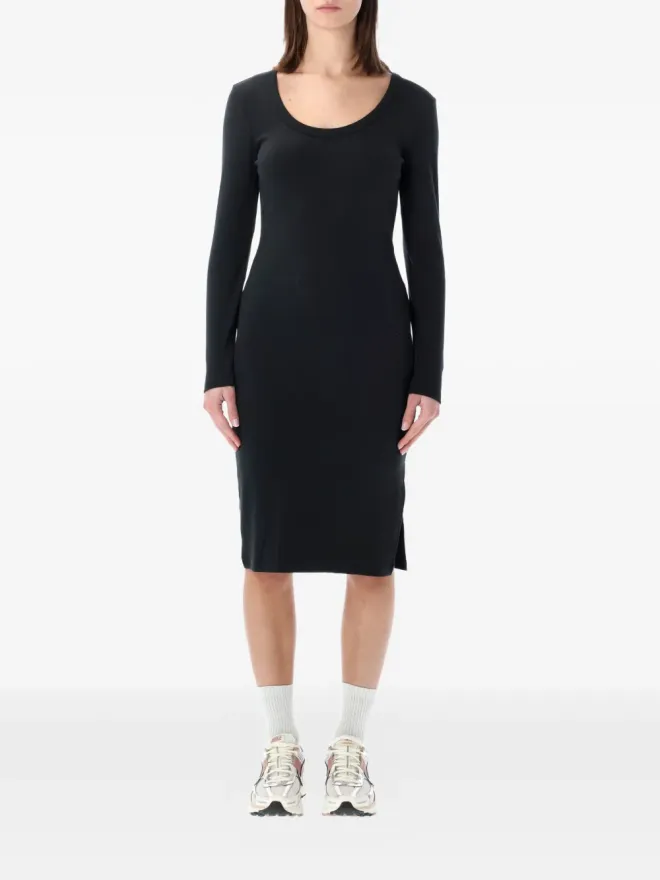 Nike Nike 黒の長袖ミディドレスの商品画像