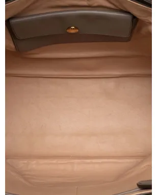 Prada Pre-Owned ラージシティ カーフ ダブルハンドル ショッピング トートバッグ - グレー - サムネイル5