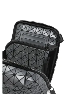 Bao Bao Issey Miyake ジオメトリックデザイン ジップファスナー付き メッセンジャーバッグ - グレー - サムネイル5