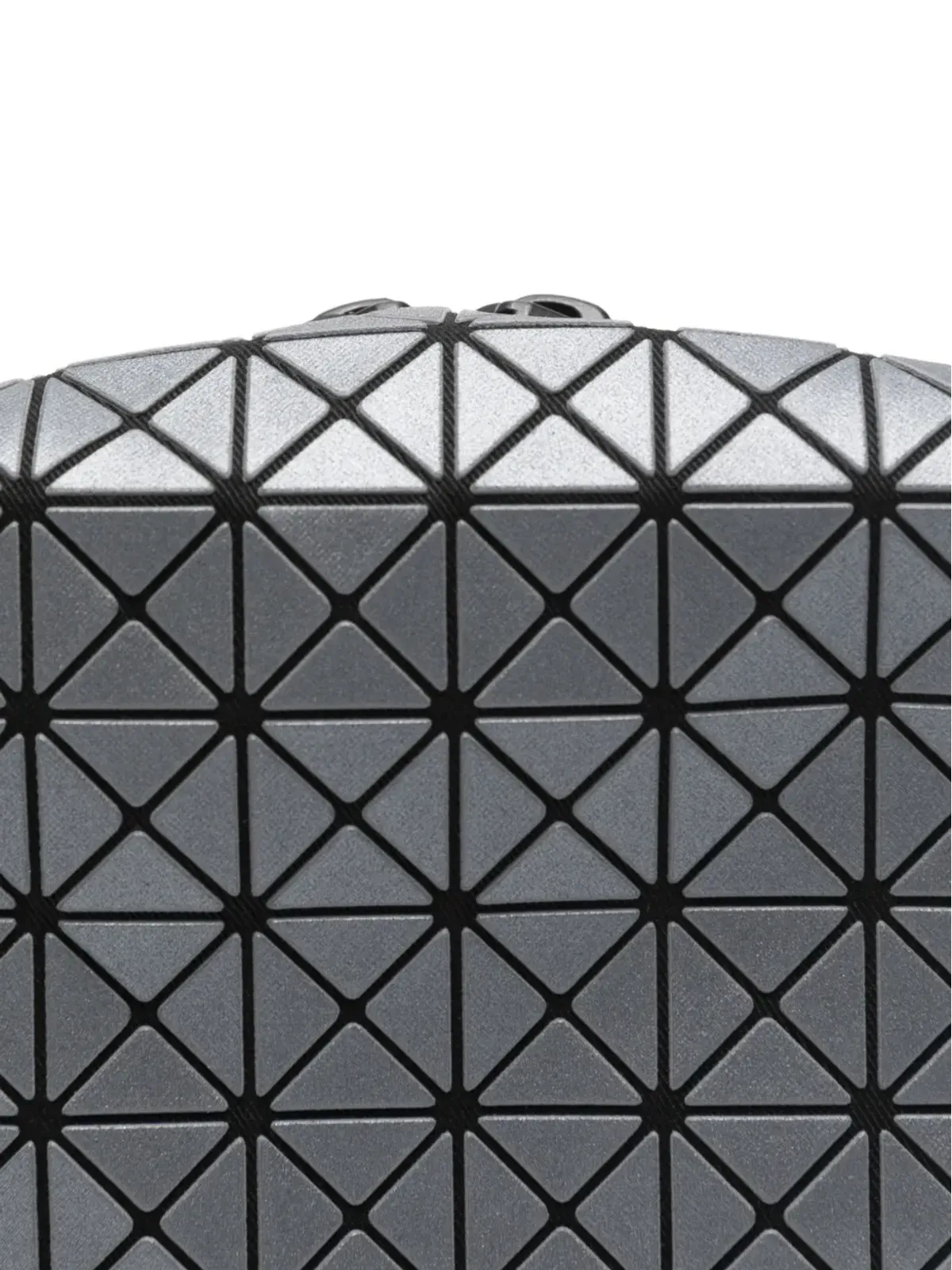 Bao Bao Issey Miyake ジオメトリックデザイン ジップファスナー付き メッセンジャーバッグ - グレー - 画像4
