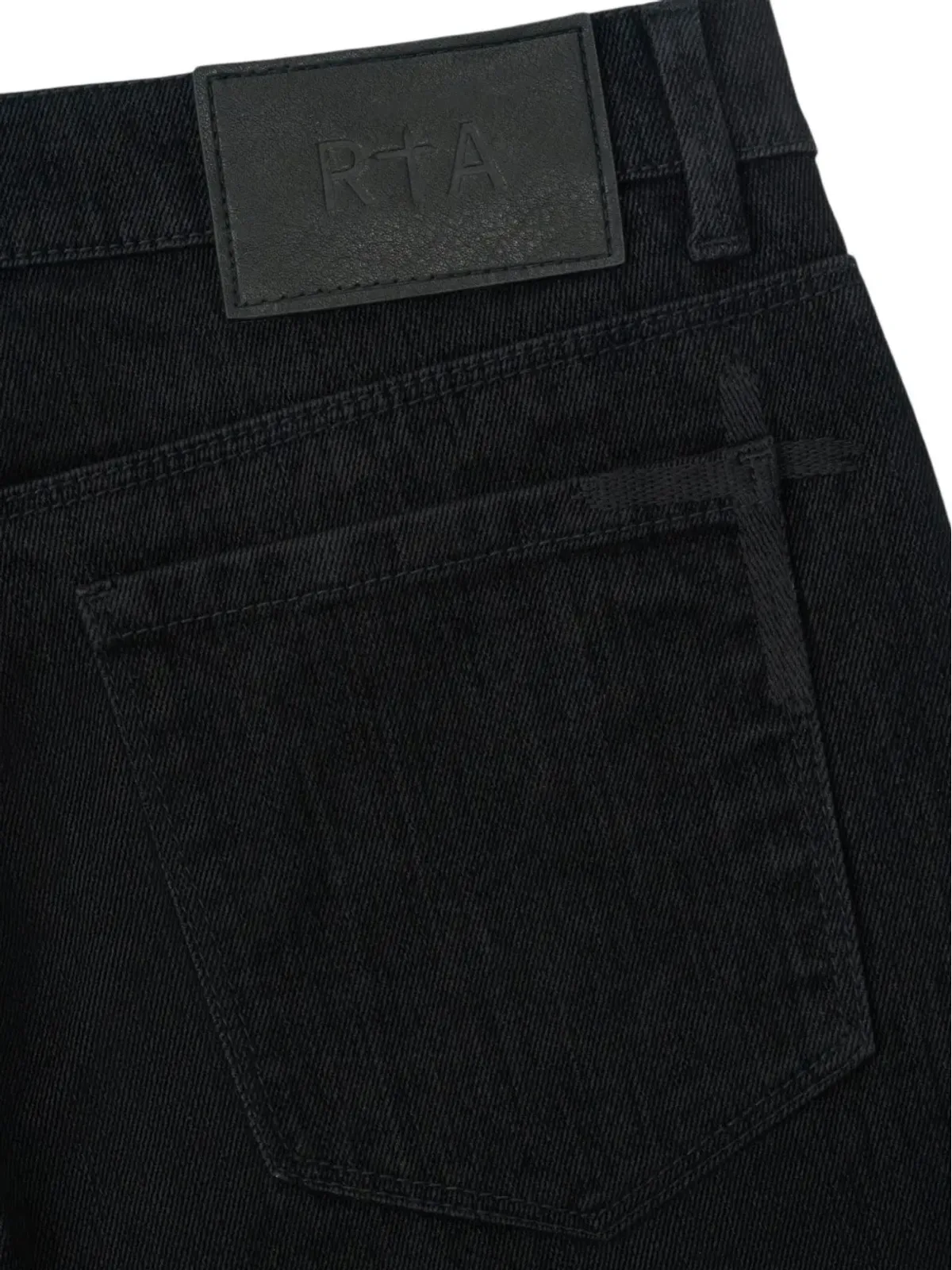 RTA Bryant フロックド スキニージーンズ - 画像3