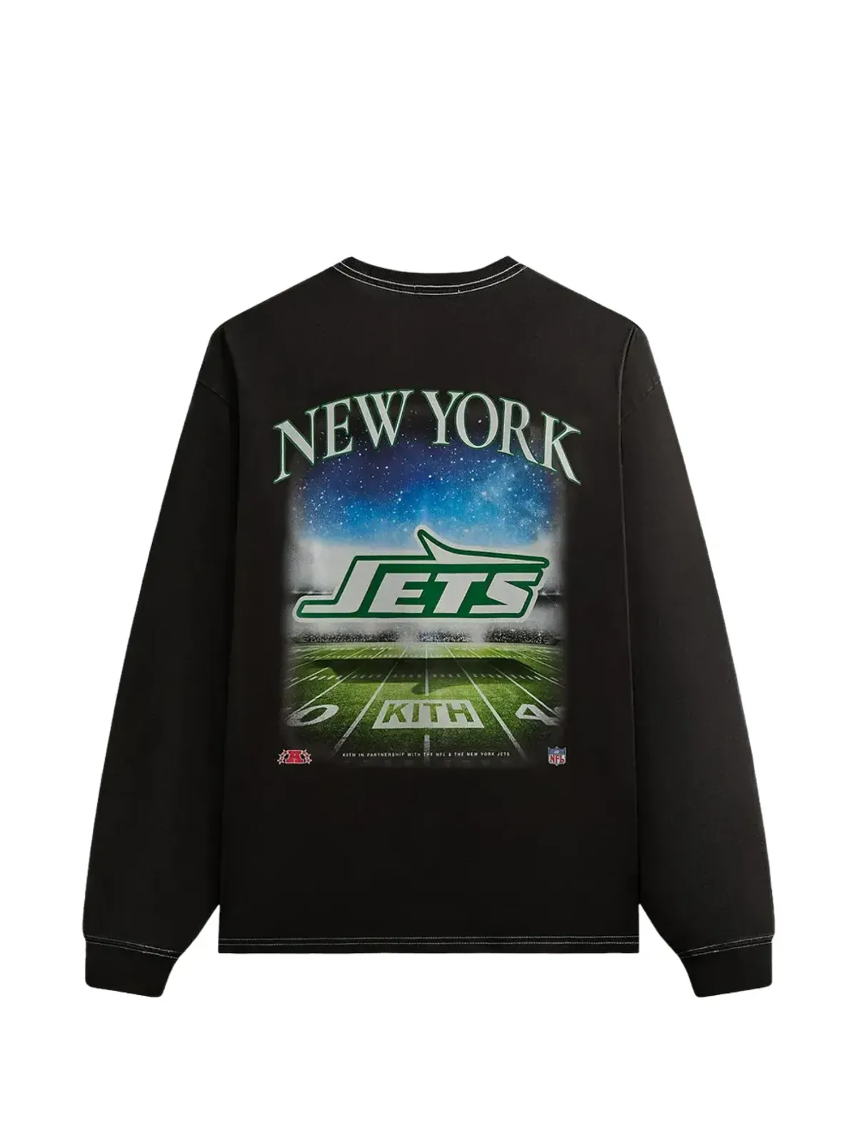 KITH x NFL 47 Jets スウェットシャツ - ブラック - 画像2