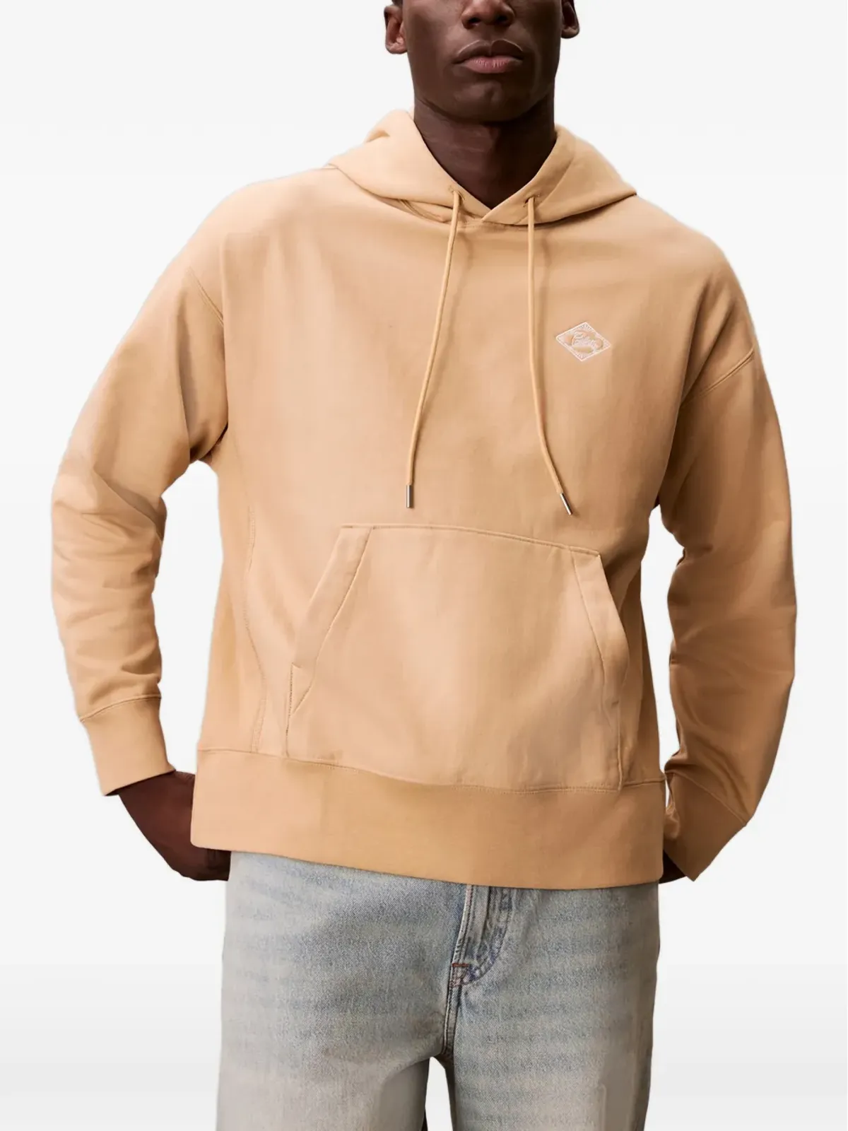 Calvin Klein ロゴ入りフリースフーディー - 画像2