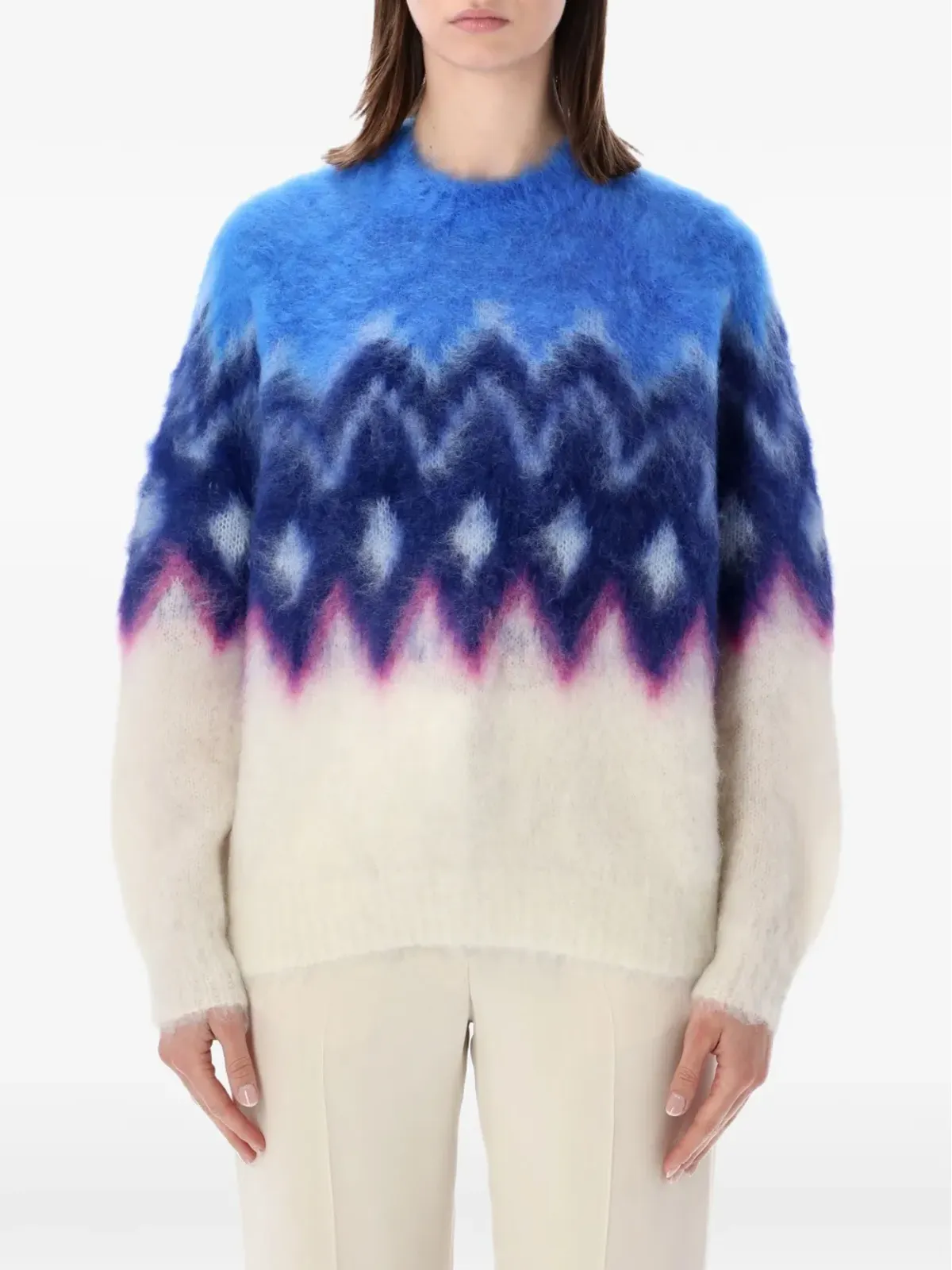MARANT ÉTOILE クルーネックセーター - ブルー - 画像1