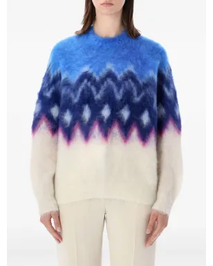 MARANT ÉTOILE クルーネックセーター - ブルー - サムネイル1