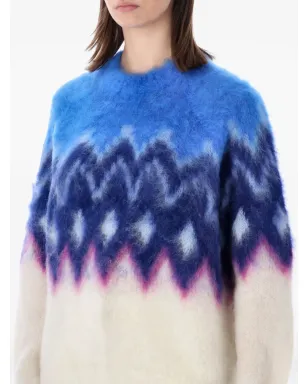 MARANT ÉTOILE クルーネックセーター - ブルー - サムネイル2