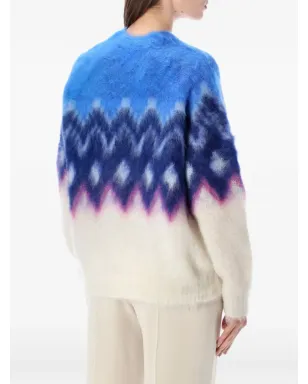 MARANT ÉTOILE クルーネックセーター - ブルー - サムネイル3