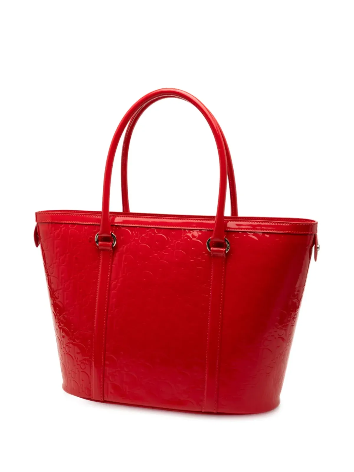 Christian Dior Pre-Owned Diorissimo Trotter Patent トートバッグ - 画像3