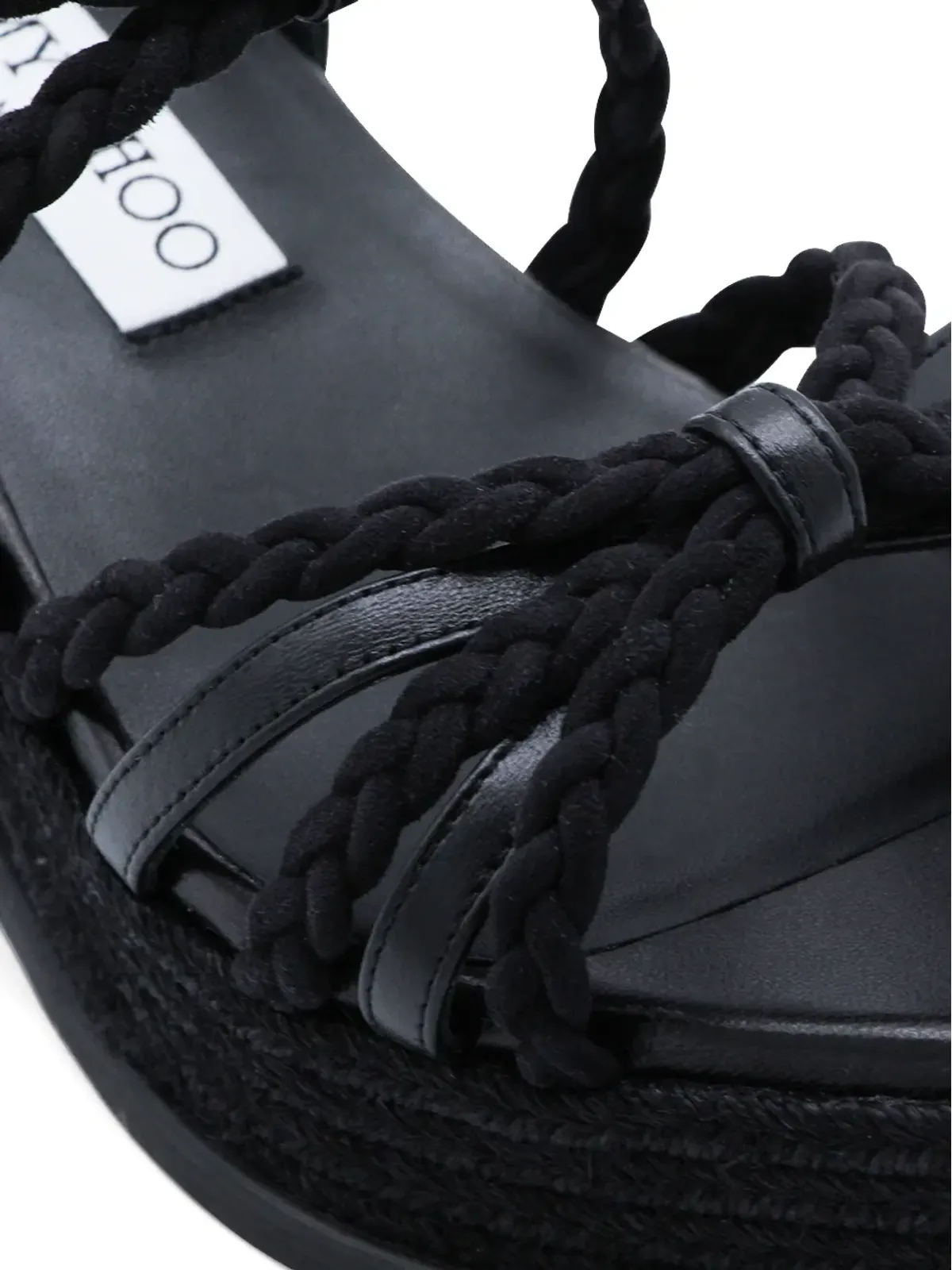 Jimmy Choo Nyra ブレイドプラットフォームエスパドリーレ - 画像4