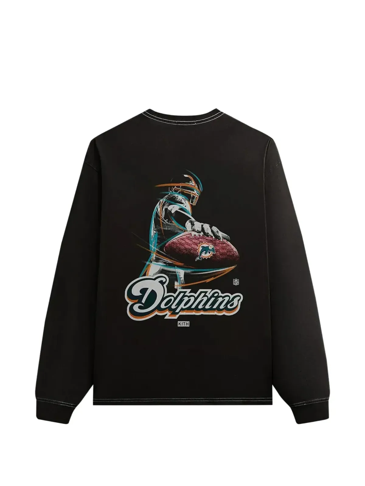 KITH NFL × Dolphins ロングスリーブTシャツ - ブラック - 画像2