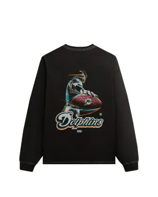 KITH NFL × Dolphins ロングスリーブTシャツ - ブラック - サムネイル2