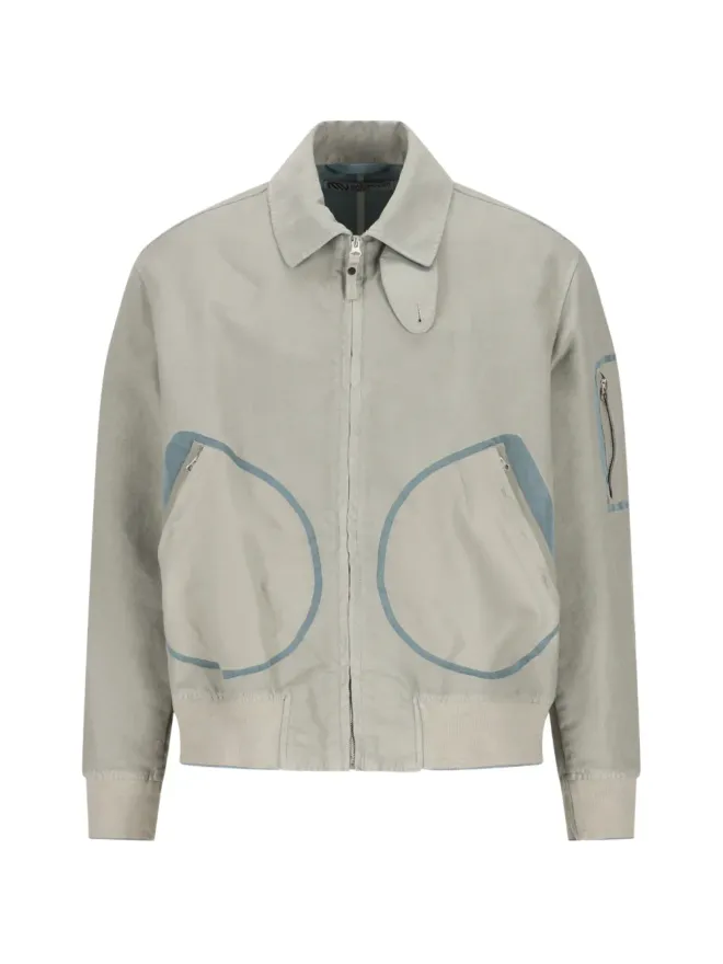 Massimo Osti Studio Massimo Osti Studio ポロカラー ボンバー ジャケットの商品画像