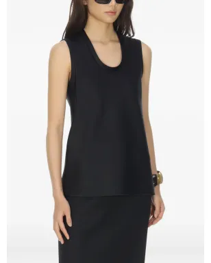 Carven ノースリーブトップ ブラック - サムネイル5