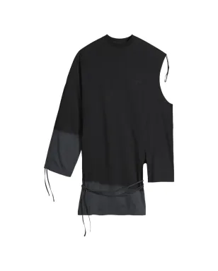 Y-3 ドレープTシャツ - サムネイル3