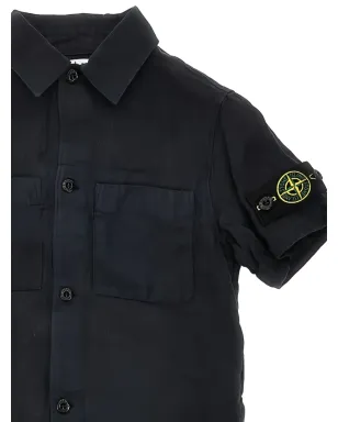 Stone Island Junior Compassバッジ付き半袖シャツ - サムネイル2