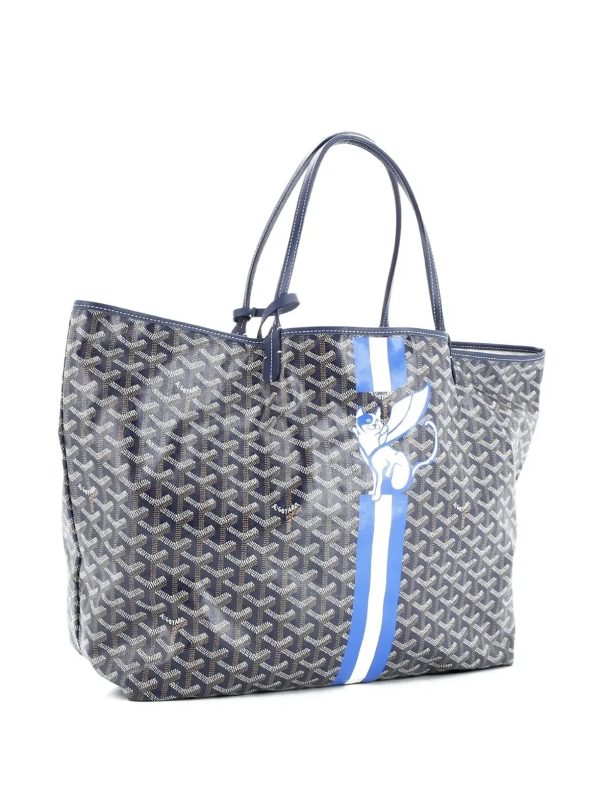 Goyard Pre-Owned Saint Louis Printed Coated Canvas トートバッグ - 画像3