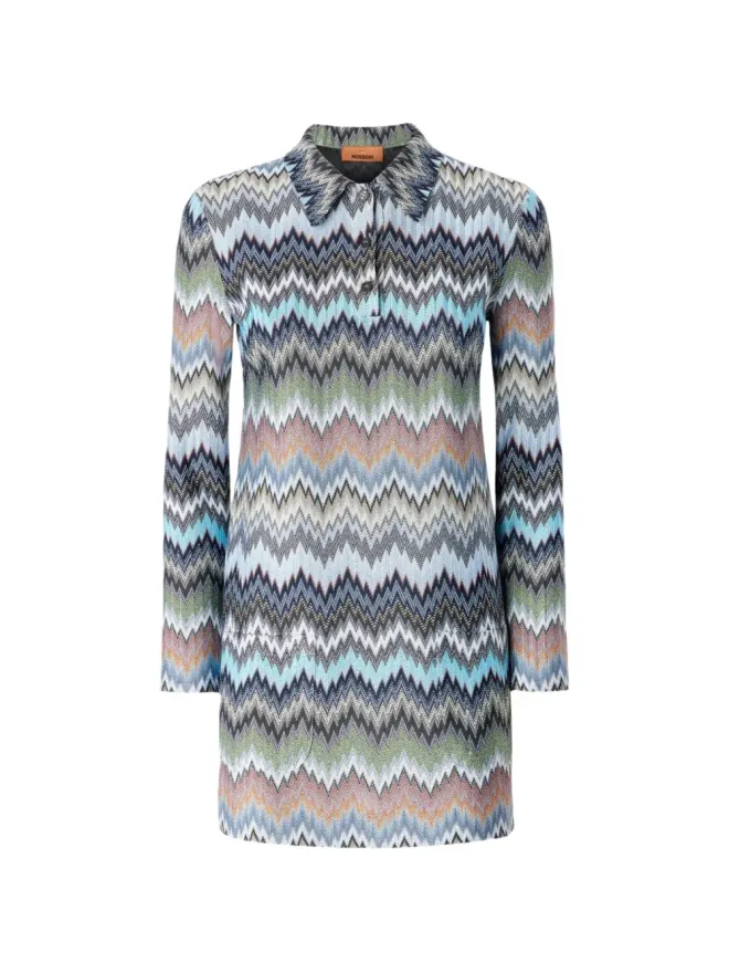 Missoni Missoni ジグザグカラー ミニドレスの商品画像