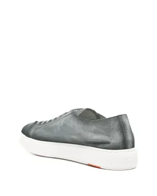 Santoni レースアップスエードスニーカー - サムネイル3