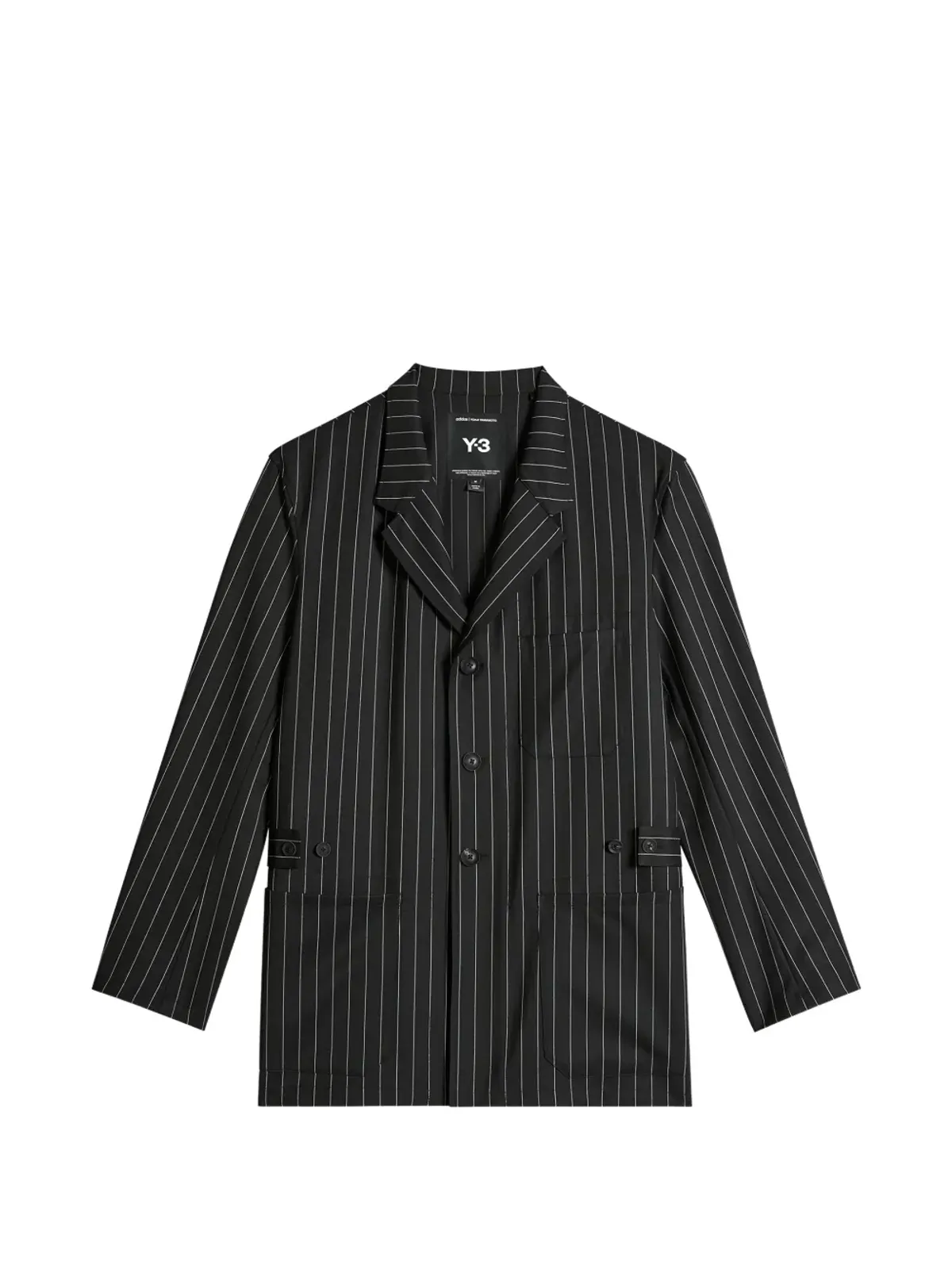 Y-3 チョア ピンストライプ ジャケット - 画像1