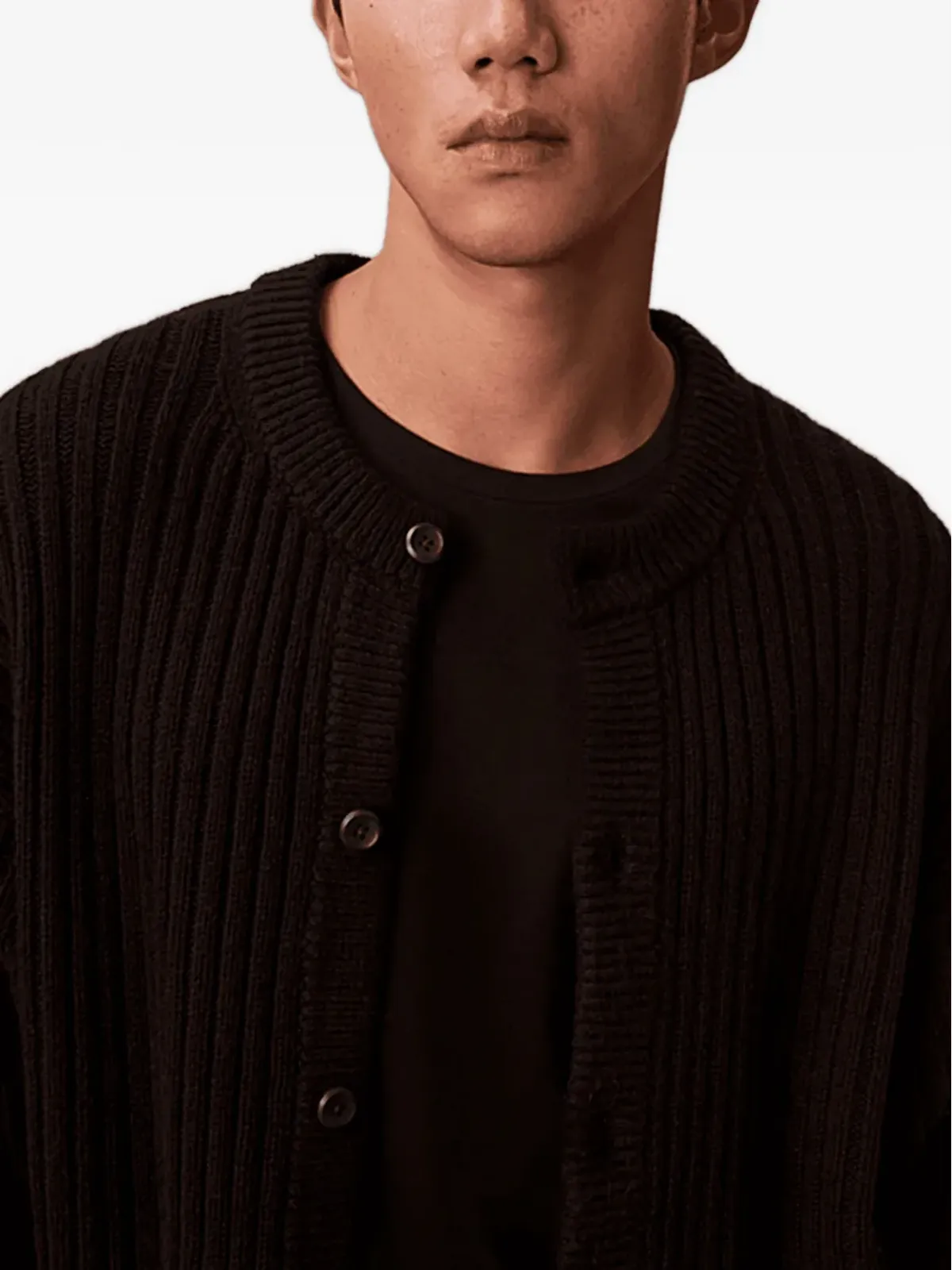 Calvin Klein ボタン付きカーディガン - 画像3