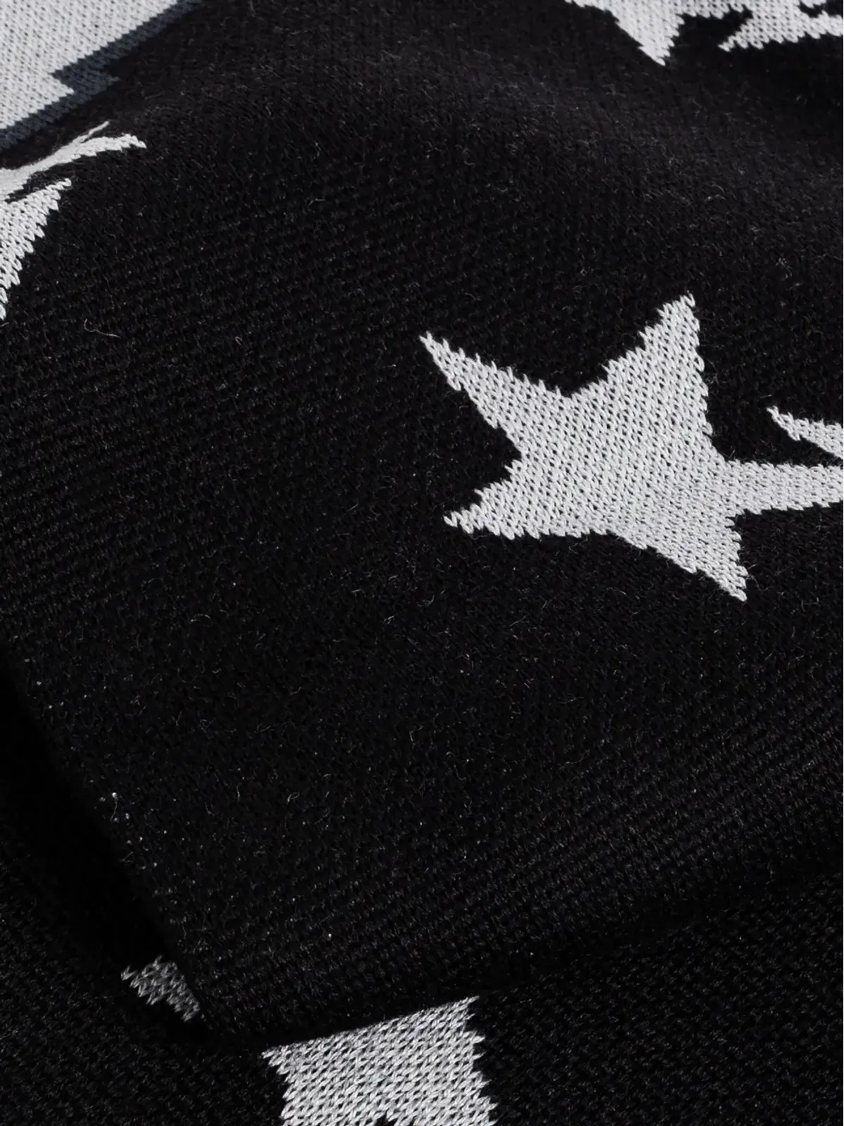 A BATHING APE® 星柄フリンジスカーフ - 画像3
