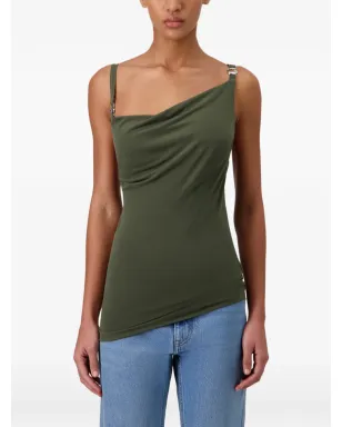 Coperni ドレープストラップロゴブラウス - サムネイル5