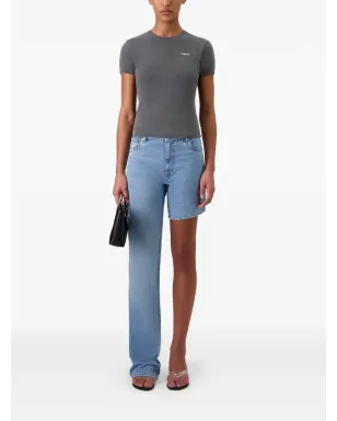 Coperni ワンレッグボーイフレンド アシンメトリックジーンズ - サムネイル2