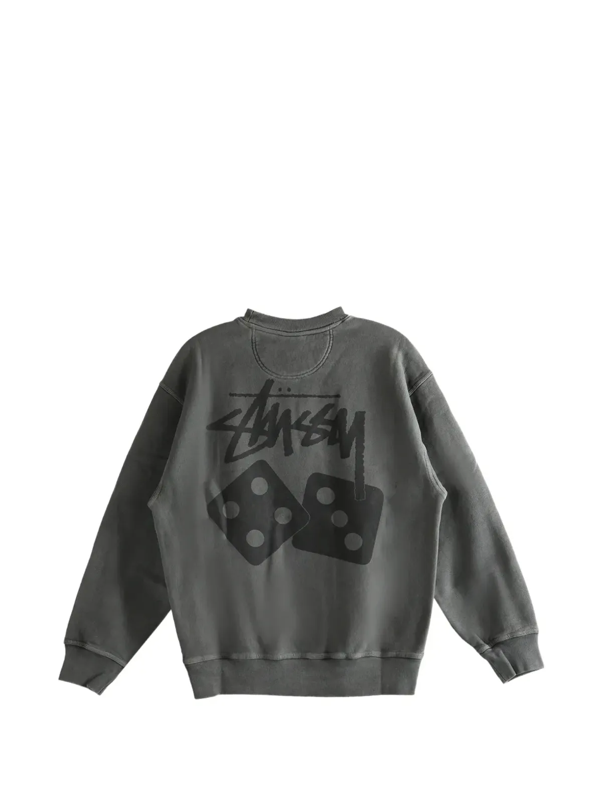 Stüssy ダイスグラフィック スウェットシャツ ブラック - 画像2