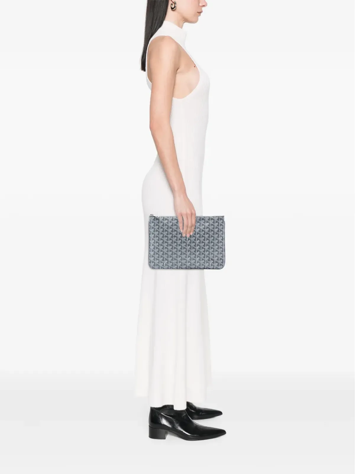 Goyard Pre-Owned Goyardine Senat MM クラッチバッグ - 画像2