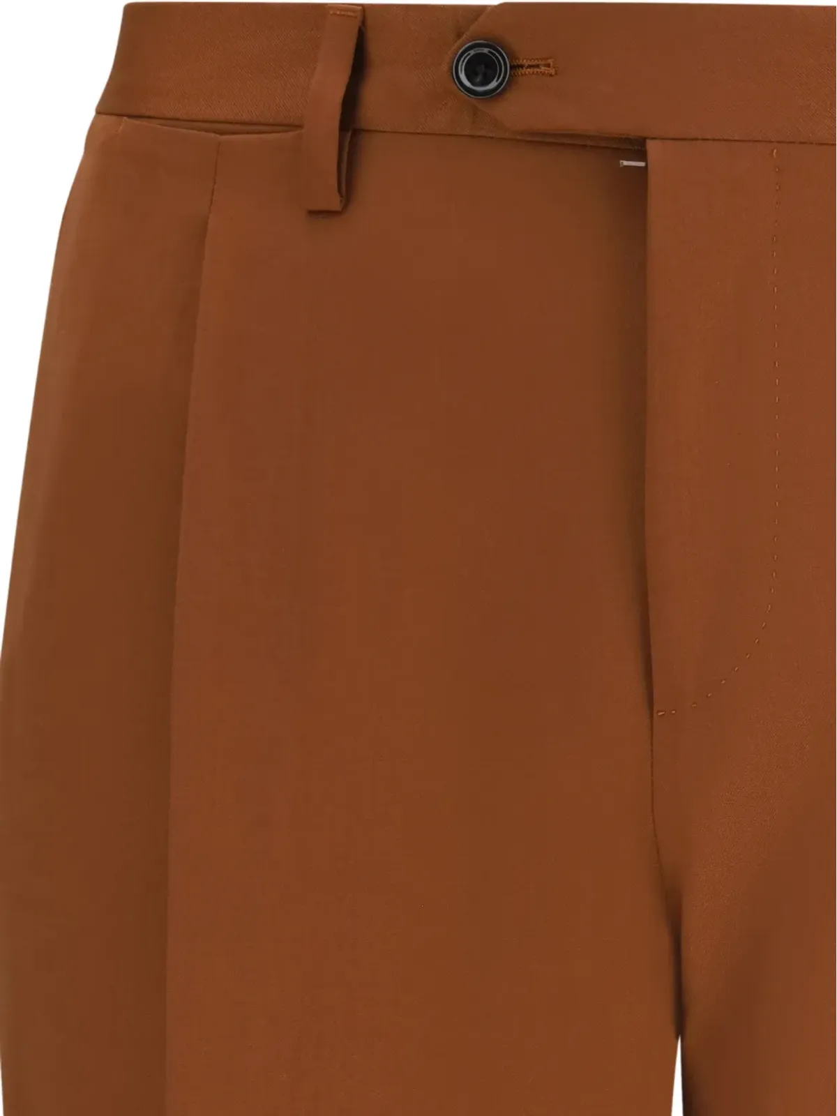 Lardini アイコニック ダブルブレストスーツ ブラウン - 画像3