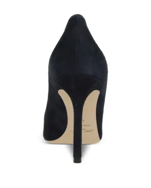Jimmy Choo ロミー85 ポインテッドトゥ スエード パンプス - サムネイル3