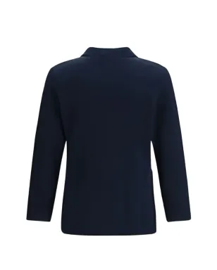 Lardini ダブルブレストニットブレザー - サムネイル2