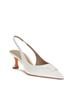 Santoni バックル付きスリングバックパンプス - サムネイル2